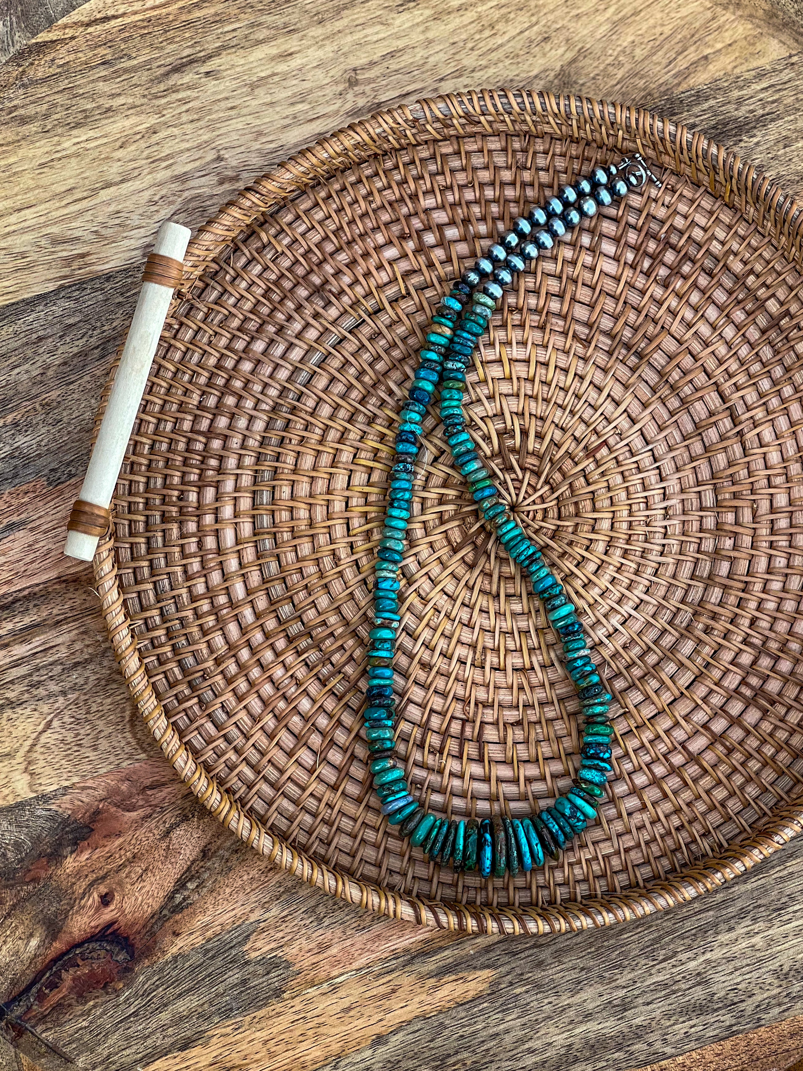 Graduated Turquoise Disc