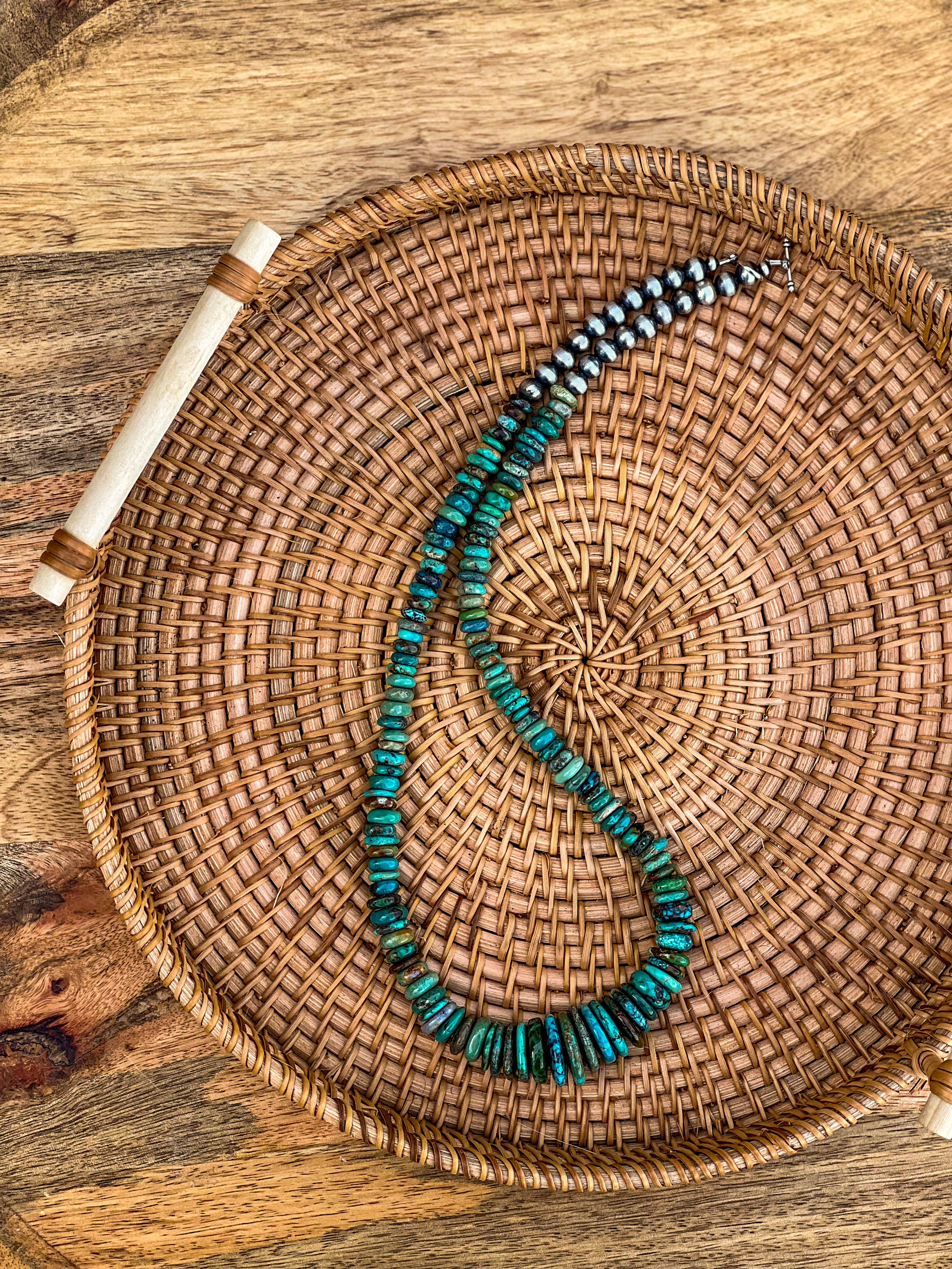 Graduated Turquoise Disc