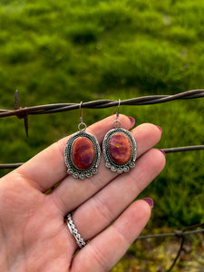 Spiny Oyster Earrings