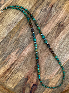 4-14mm Round Graduated Turquoise