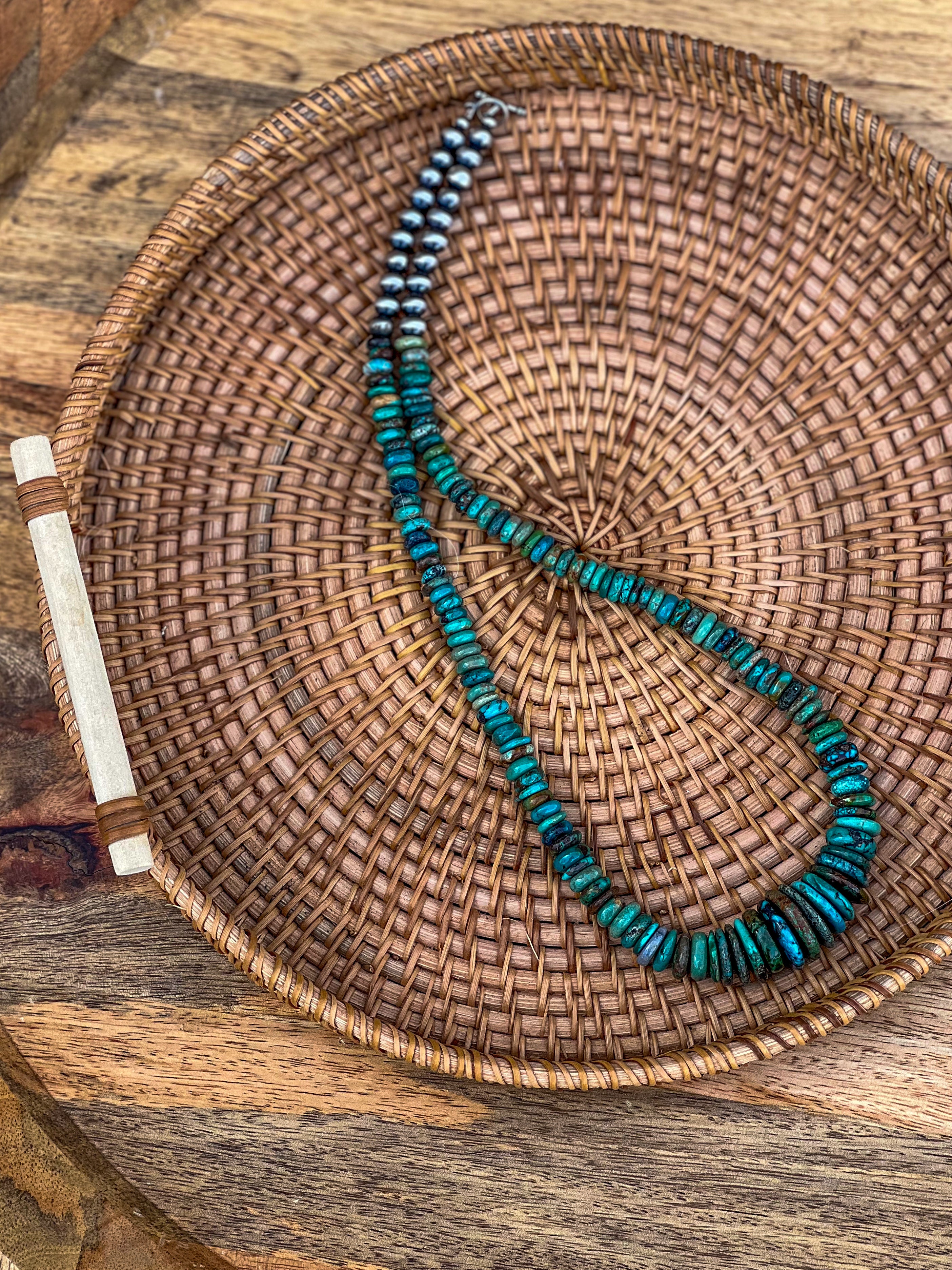Graduated Turquoise Disc