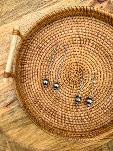 Navajo Pearl Drop Earrings
