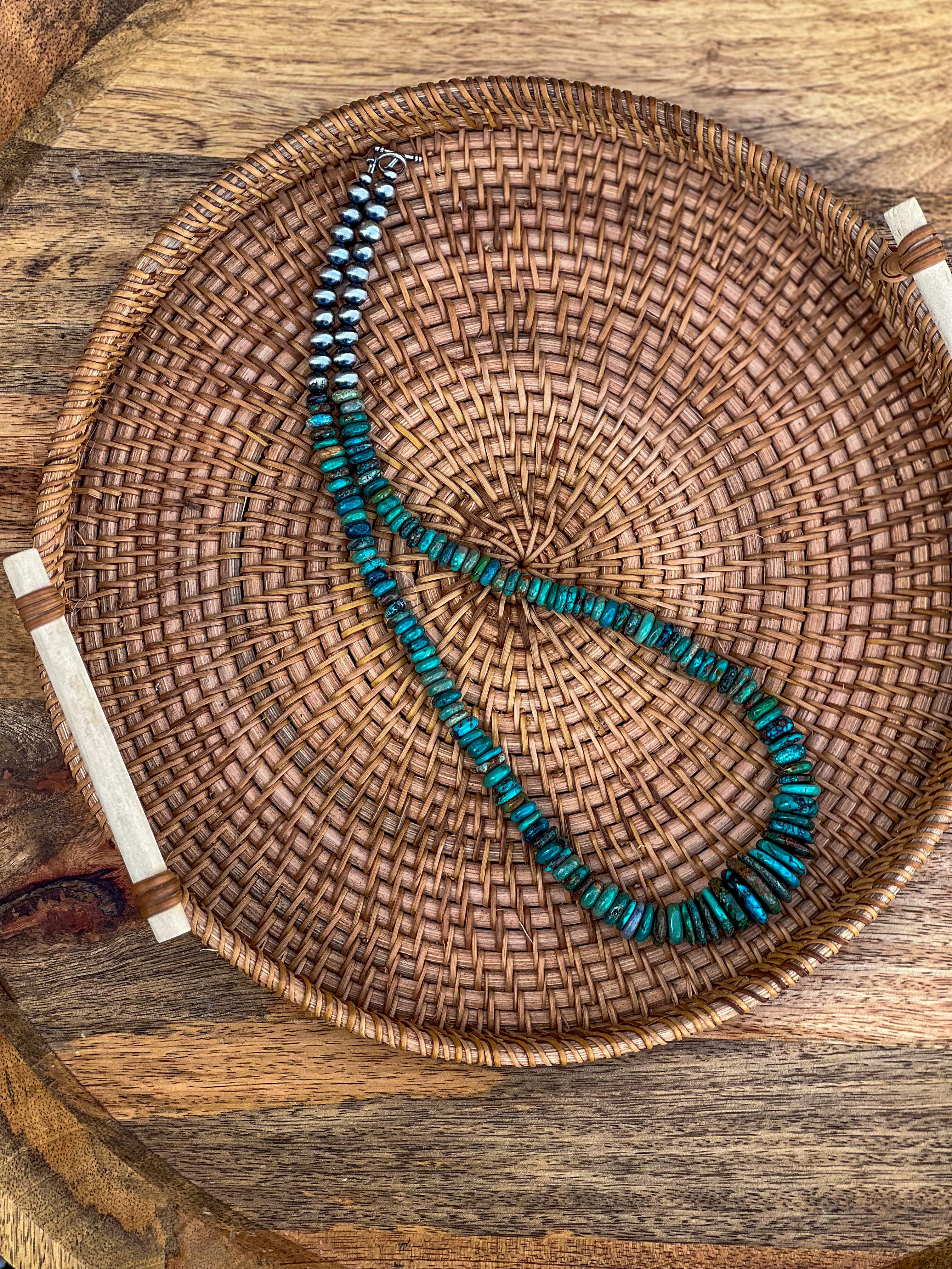Graduated Turquoise Disc