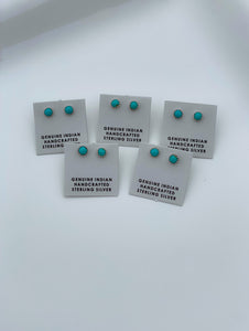 Petite Turquoise Studs