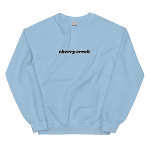 Unisex Embroidered Sweatshirt (Multiple Colors)