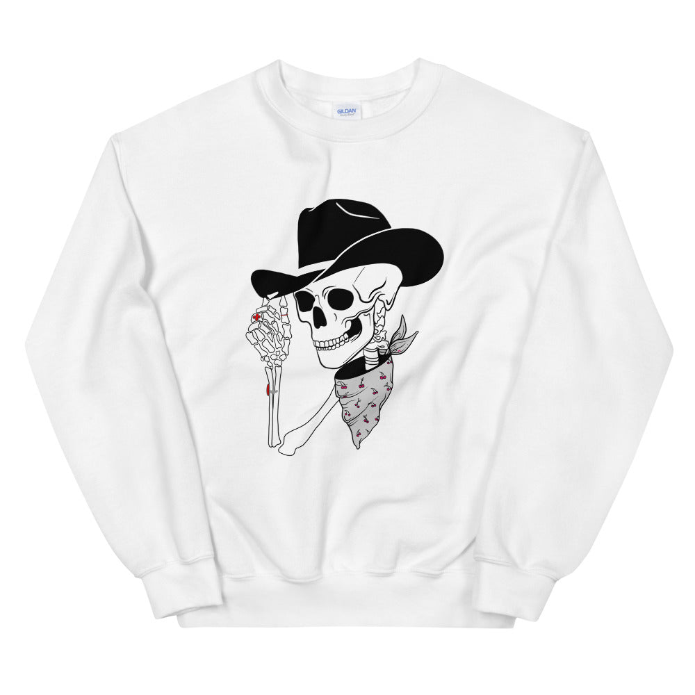 Cherry Skull Sweatshirt